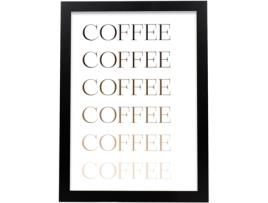 Póster NACNIC com Inspiração Inspiradora de Café
