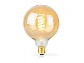 Lâmpada Filamento Nedis G95 3,8W 250lm 2100K Regulável 1un