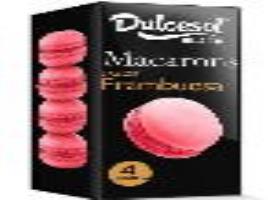 Macarons Dulcesol Sabor Framboesa 4un 70g