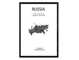 Póster NACNIC de Rusia (A4)