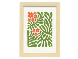 Póster Artemante NACNIC Pop. Ilustrações artísticas modernas do arboro para decoração de interiores.