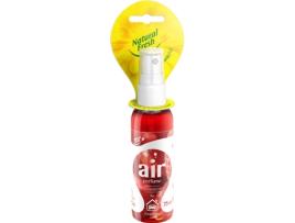 Ambientador para Carros NATURAL FRESH Fragrância Air Perfume Strawberry 75ml