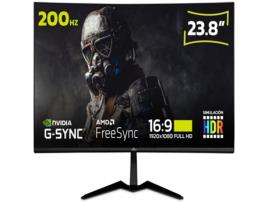 Monitor Gaming YEYIAN Sigurd Series 2503 (23.8'' - FHD - 200Hz - Freesync/G-Sync)
