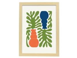 Póster Artemante NACNIC Pop. Ilustrações artísticas modernas exuberantes para decoração de interiores.