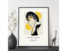 Póster Artemante NACNIC Pop. Hermes Demeter ilustrações artísticas modernas para decoração de interiores.