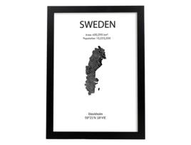 Póster NACNIC Da Suécia. Perda de Países e Continentes Do Mundo
