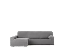 Capa para Sofá Chaise Longue Esquerda Bielástica EYSA (360 x 180 x 120 - Algodão - Cinzento)