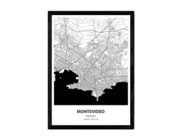 Póster NACNIC con mapa de Montevideo Canada (A3)