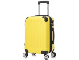 Mala de Cabine RAYKONG RK01 Expansível Amarelo (57x37,5x25 cm - 54 L)