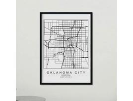 Póster NACNIC con mapa de Oklahoma (A4)