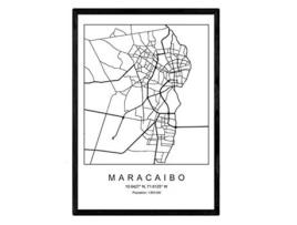 Póster NACNIC Mapa Maracaibo (A4)