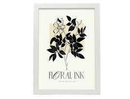 Póster Artemante NACNIC Pop. Ilustrações artísticas modernas da Petúnia para decoração de interiores.