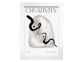 Póster Artemante NACNIC Pop. Criatividade ilustrações artísticas modernas para decoração de interiores.