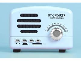 Coluna Bluetooth RCDA Retrô para Ambientes Externos