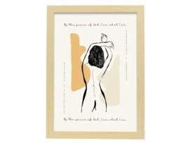 Póster Artemante NACNIC Pop. Freedom Ilustrações artísticas modernas para decoração de interiores.