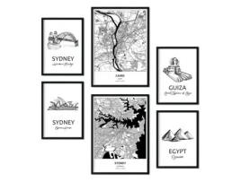 Conjunto de Pósters NACNIC (29.7 x 42 cm)