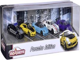 Veiculo Porsche Majorette Giftpack Pack 5 Unidades