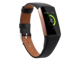 Bracelete CO-PHÉNIX para Relógio Fibit Charge3/Charge4 (Preto)