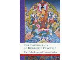 Livro the foundation of buddhist practice de his holiness the dalai lama,venerable thubten (inglês)