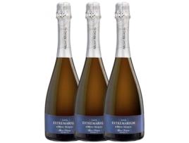 Espumante MONT MARÇAL Mont Marçal Extremarium Brut Nature Cava Reserva (0.75 L - 3 unidades)