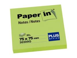 Notebooks Papel Neon em Autoadesivo Green Fluor