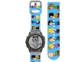 Bracelete Silicone Suave Personalizada Garmin Fenix 6X Pro And Sapphire Editions Charlie Brown