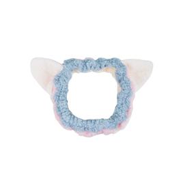 Turbante de banho multicolor de gato