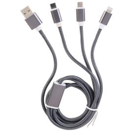 Cabo USB 3 em 1 MICRO USB-T C