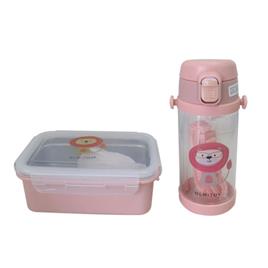 Conjunto para Cole de Garrafa e Fiambrera Rosa 350 ml