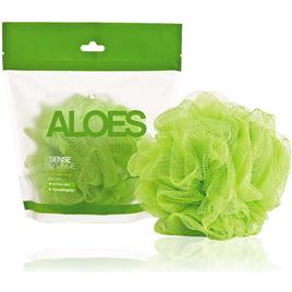 Esponja esfoliante suave aloés