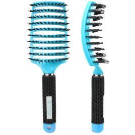 Escova de cabelo curva