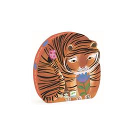 Puzzle Silueta Tigre