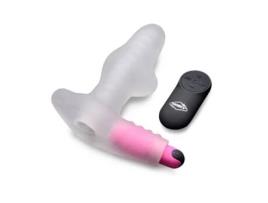 Love Tunnel Vagina Brinquedo Vibrador Para Casais Com Controle Remoto FRISKY