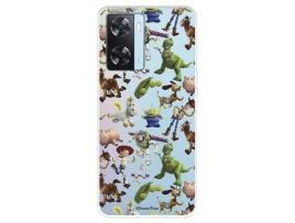 Capa para OPPO A57S Oficial De Disney Muñecos Toy Story Siluetas Toy Story OPPO Transparente