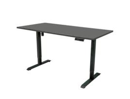 Secretária Ajustável Eletricamente IVOL (180x80 cm - Preto)