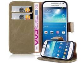 Capa para Samsung Galaxy S4 MINI Castanho