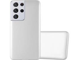 Capa para Samsung Galaxy S21 ULTRA Prateado