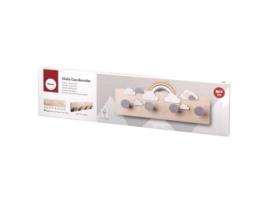 Cabide Infantil de Madeira para Automontagem 42 X 12 X 4,5 Cm Rayher