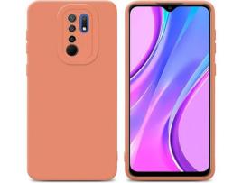 Capa para Xiaomi Redmi 9 CADORABO Laranja