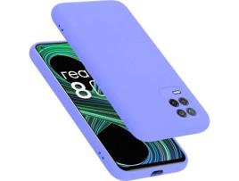 Capa para Realme 8 5G / V13 / Q3 / Q3i / Narzo 30 5G CADORABO Roxo
