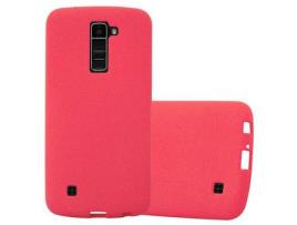 Capa para LG K10 2016 CADORABO Vermelho