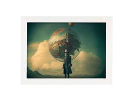 Perspectiva De NACNIC No Surrealismo Cinematográfico Ilustrações E Gravuras De Desenhos Animados Abstratos E Artísticos Para A3 Quadros Brancos