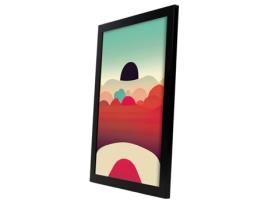 Folha De NACNIC Em Sunset Estilo Abstrato Ilustrações Artísticas Impressionantes E Modernas Em Cores Para A3 Quadro Preto