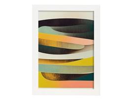 Placa De NACNIC Em Estilo Abstrato Astral Ilustrações Artísticas Impressionantes E Modernas Em Cores Para A3 Marco Blanco