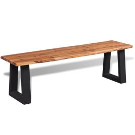 Banco  madeira acácia maciça 145 cm