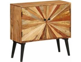 Aparador  Madeira de mangueira maciça Castanho (85x30x75 cm)