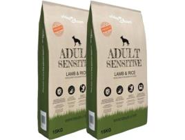 Rações para Cães  Animais Sensíveis (2 Un - 30Kg - Adulto - Sabor: Borrego)