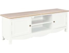 Móvel de TV  (120x30x40cm - MDF - Branco)