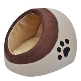 Cama para Gatos  Iglu (Castanho - Poliéster - Tamanho M)