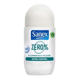 Desodorizante Sanex ZERO% Extra-Control Roll-On 50ML